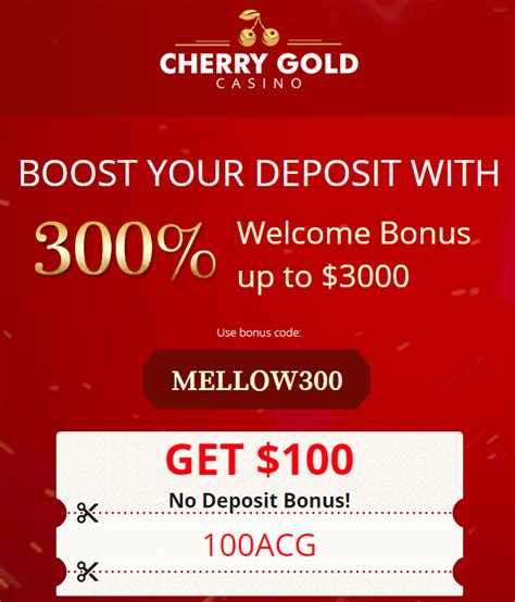 cherry gold casino no deposit codes|Cherry Gold Casino No Deposit Bonuses .